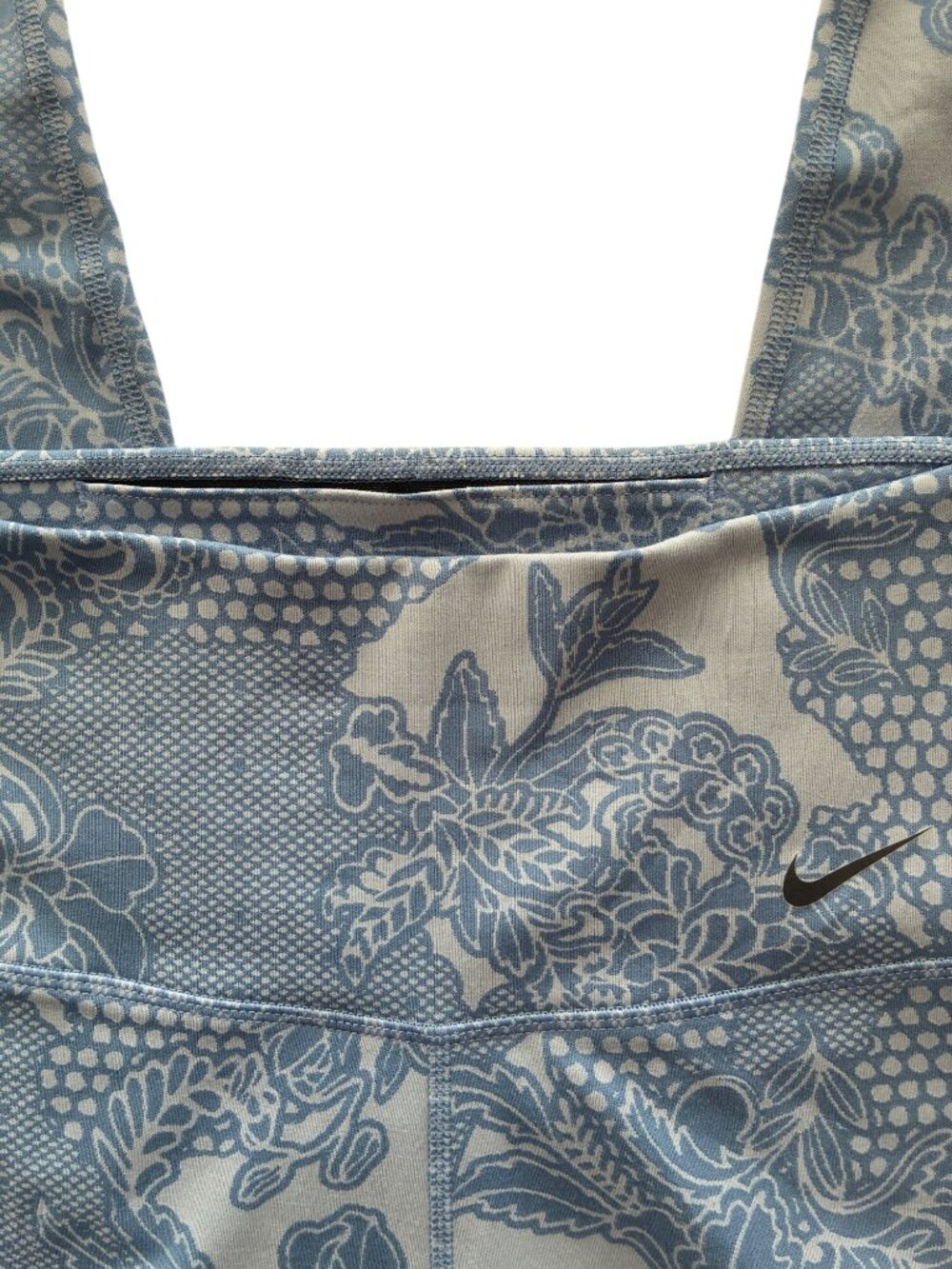 Nike Sculpt Victory High Rise Leggings Womens M Blue Dri-FIT Floral - Picture 12 of 13